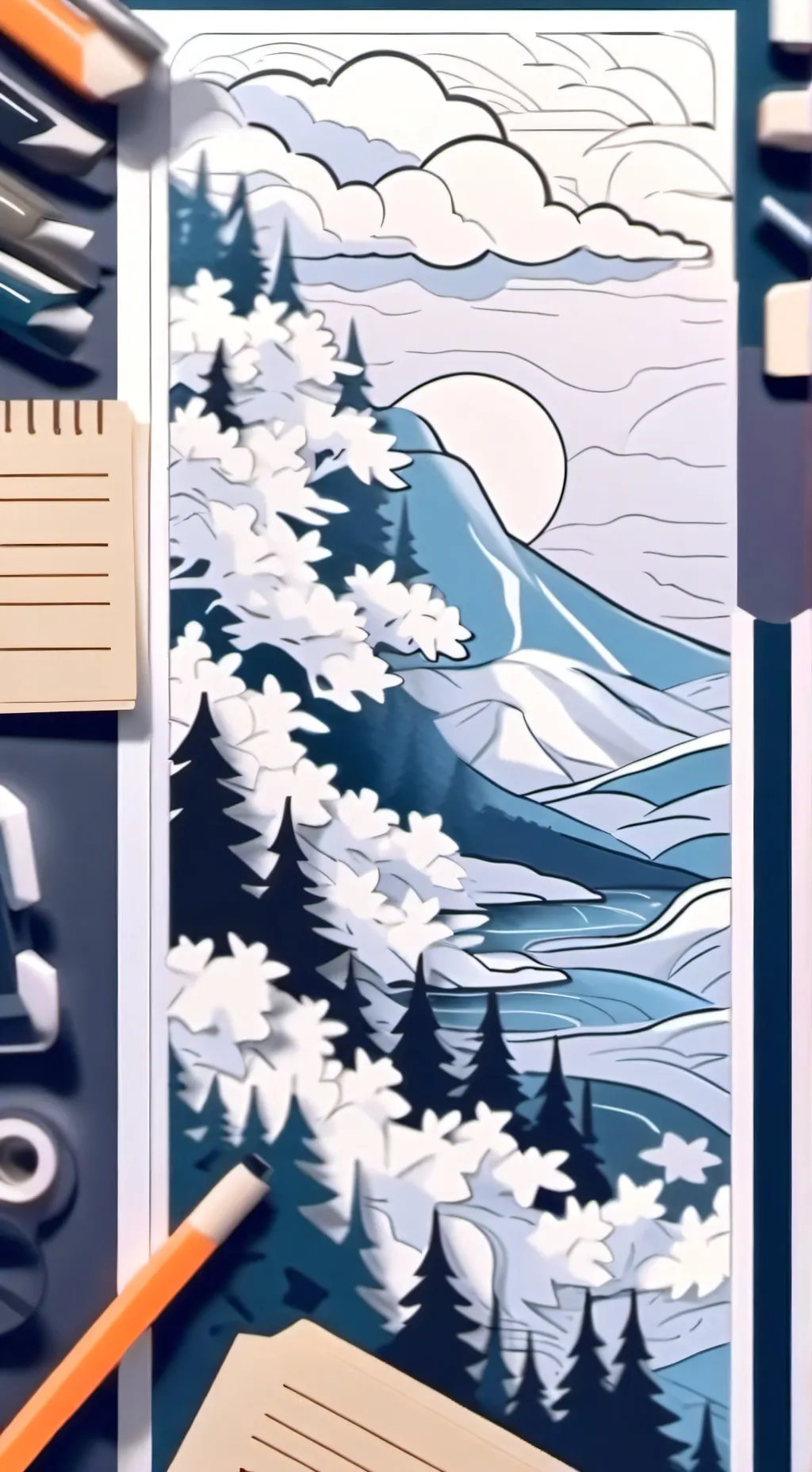 ai character: FNAF..  background