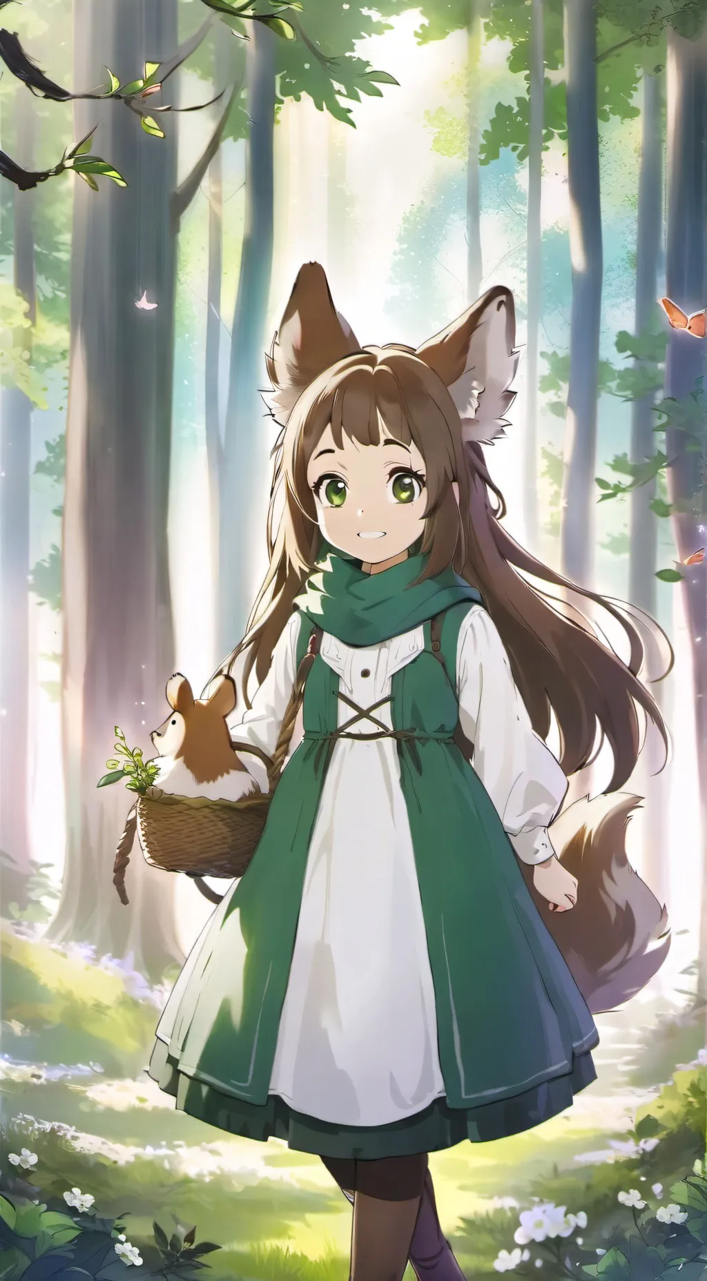 ai character: Сквикли background