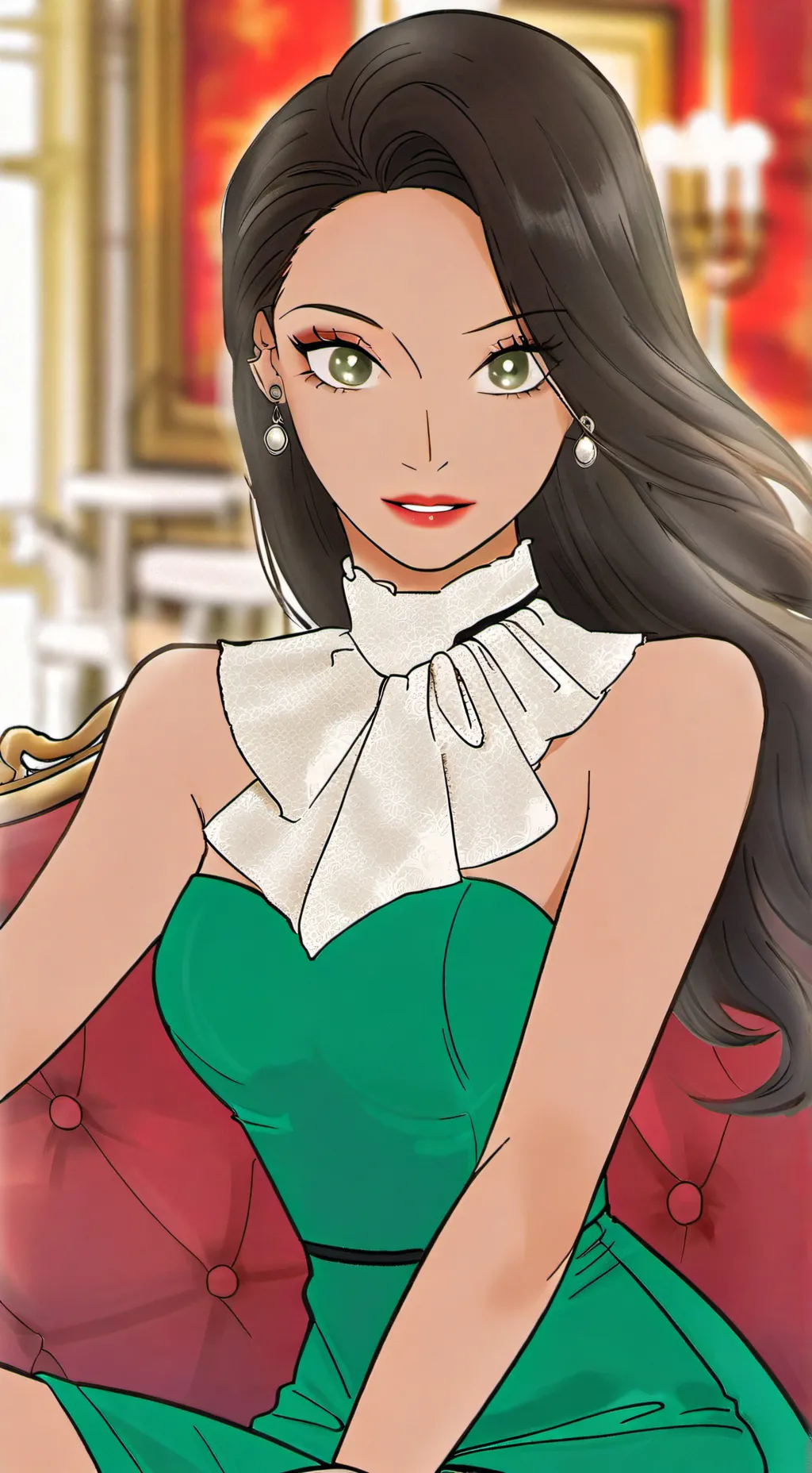 ai character: Sarah  background