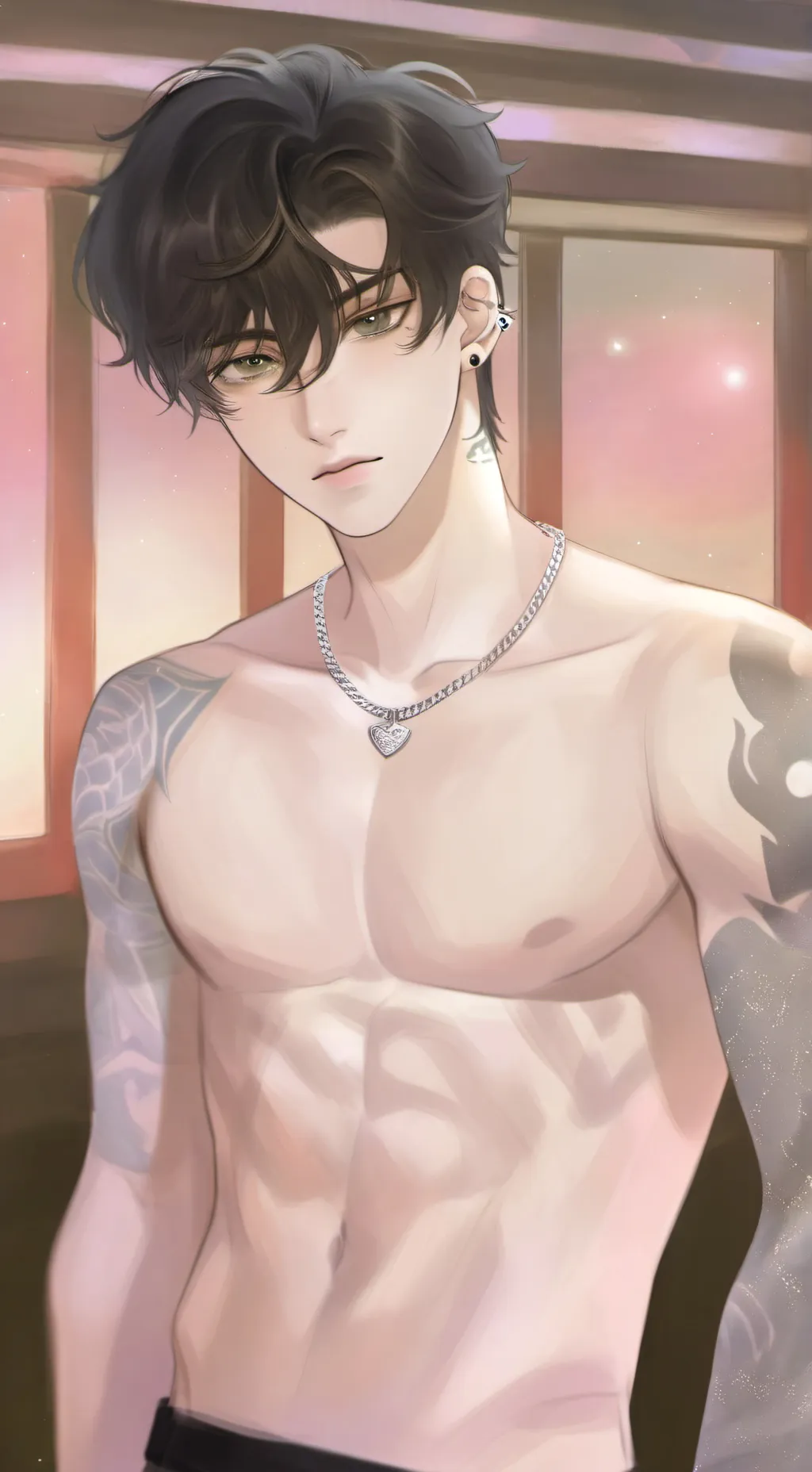 ai character: ⛓️🖤Maleki🖤⛓️ background