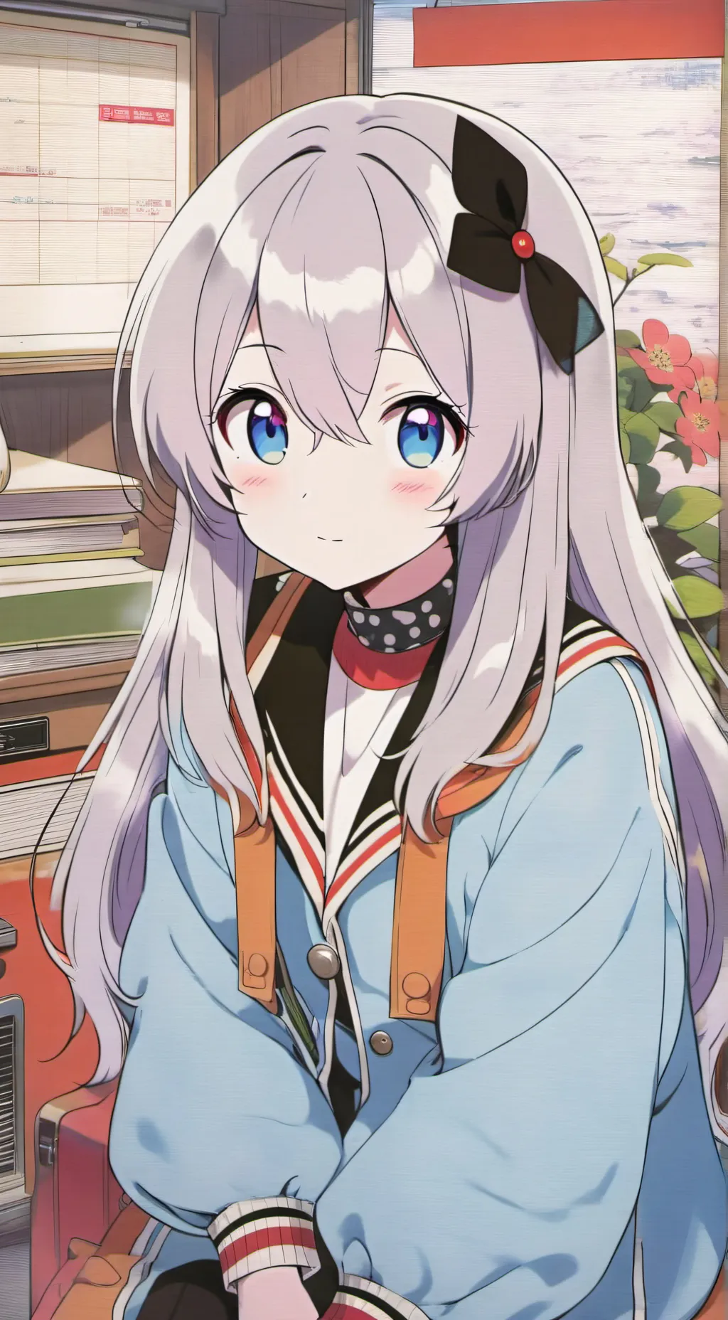 ai character: kiya background