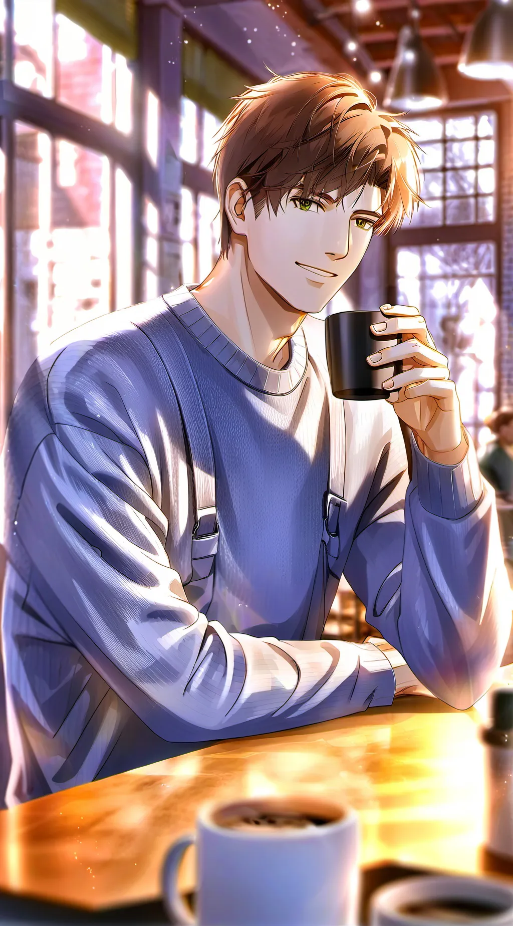 ai character: ben background