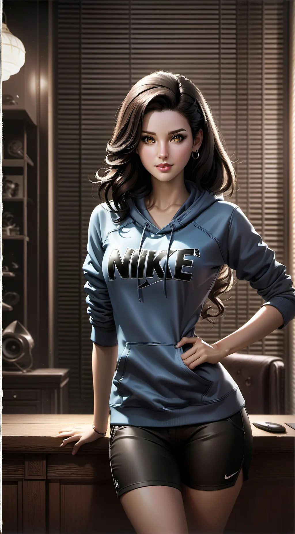 ai character: Sasha Lingard  background