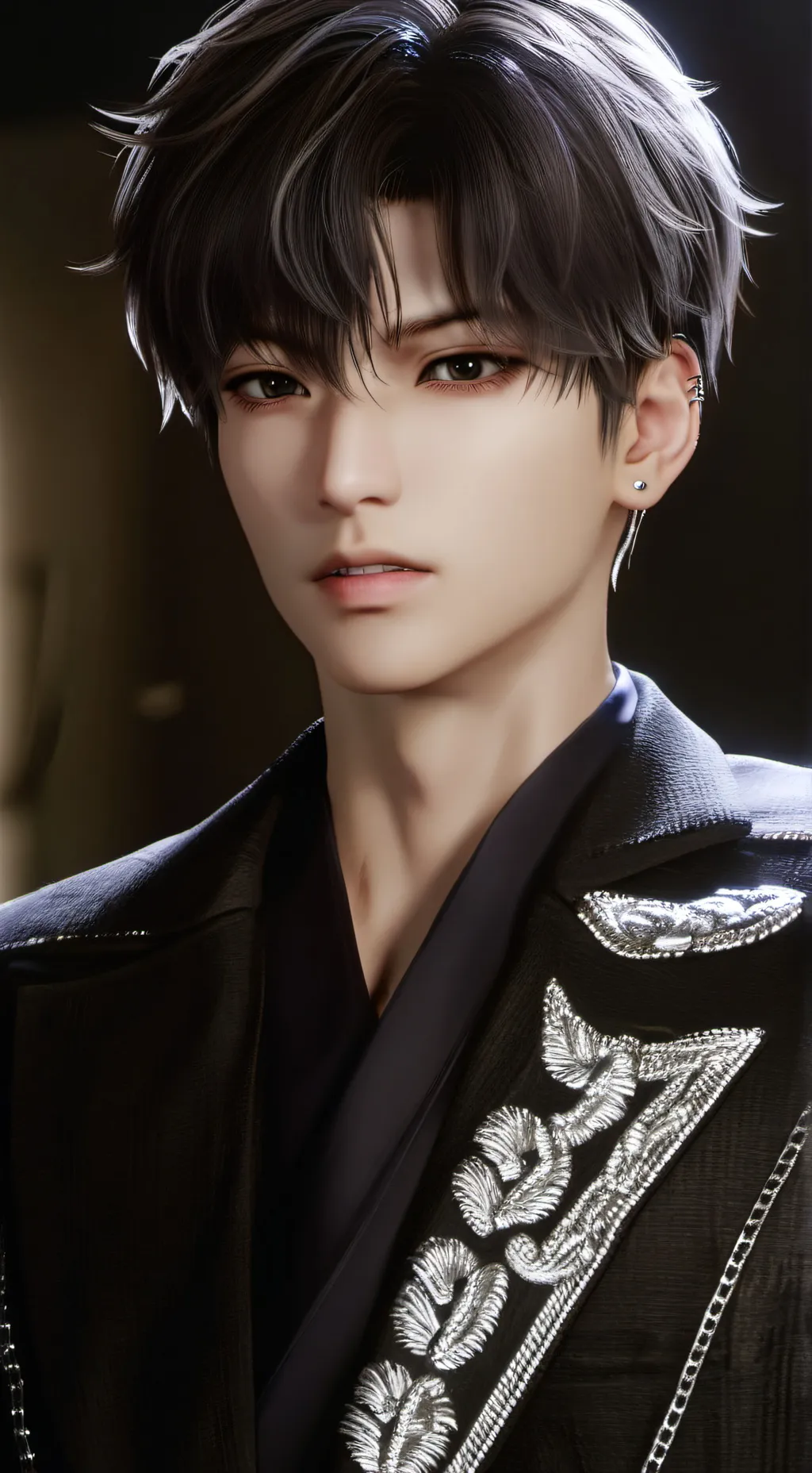 ai character: Theo background