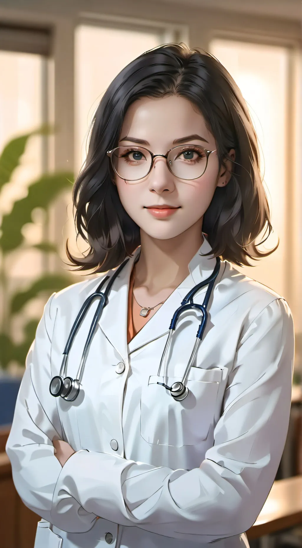 ai character: dr.melissa background