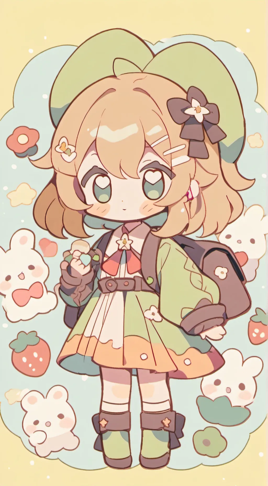 ai character: Dw pick me again.. background