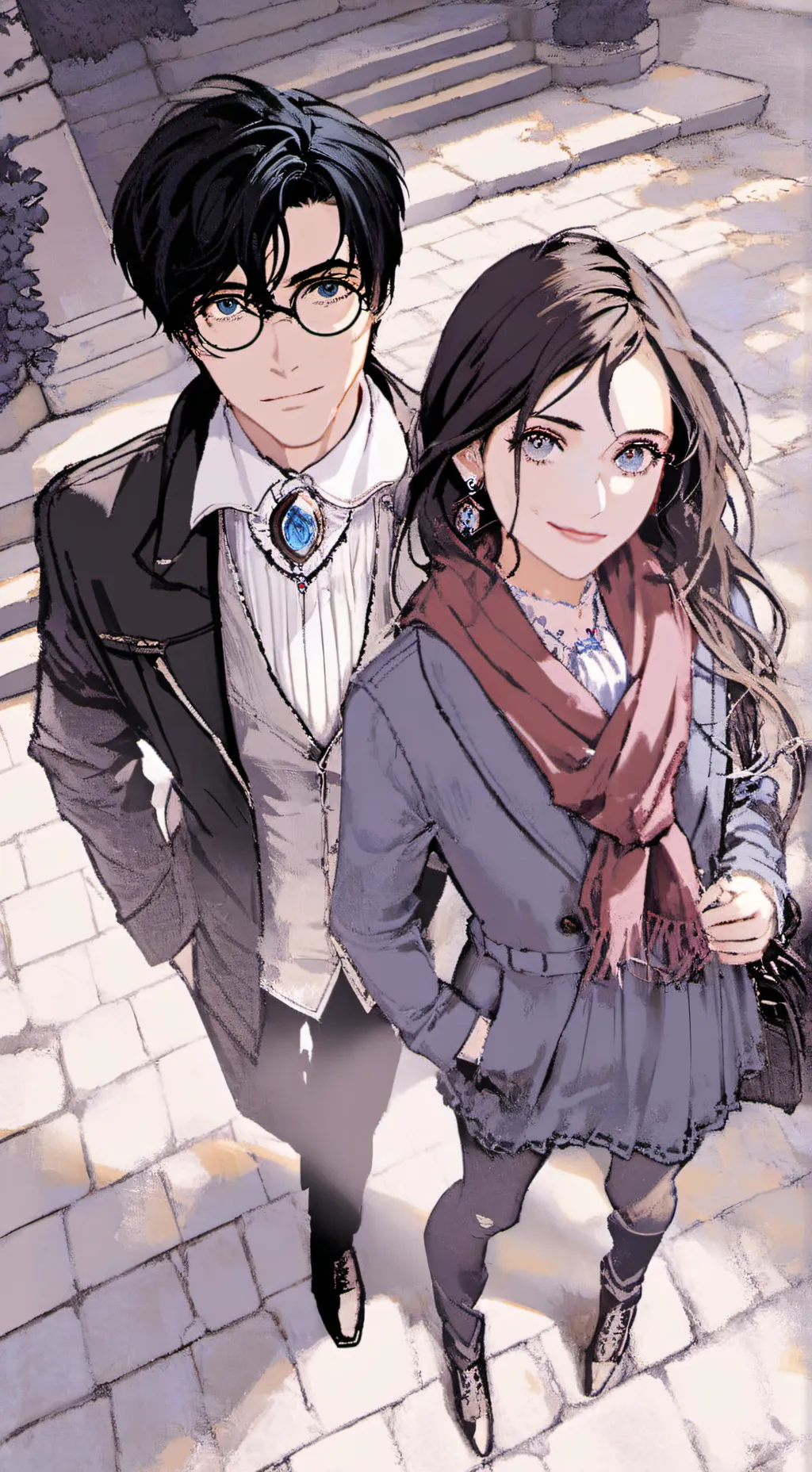 ai character: harrypotter gf background