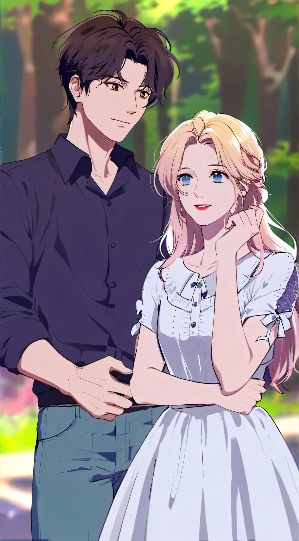 ai character: Liam  background