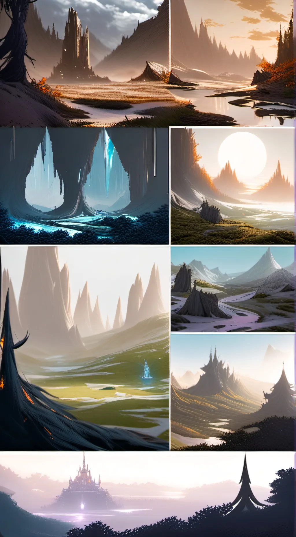 ai character: moonlands background