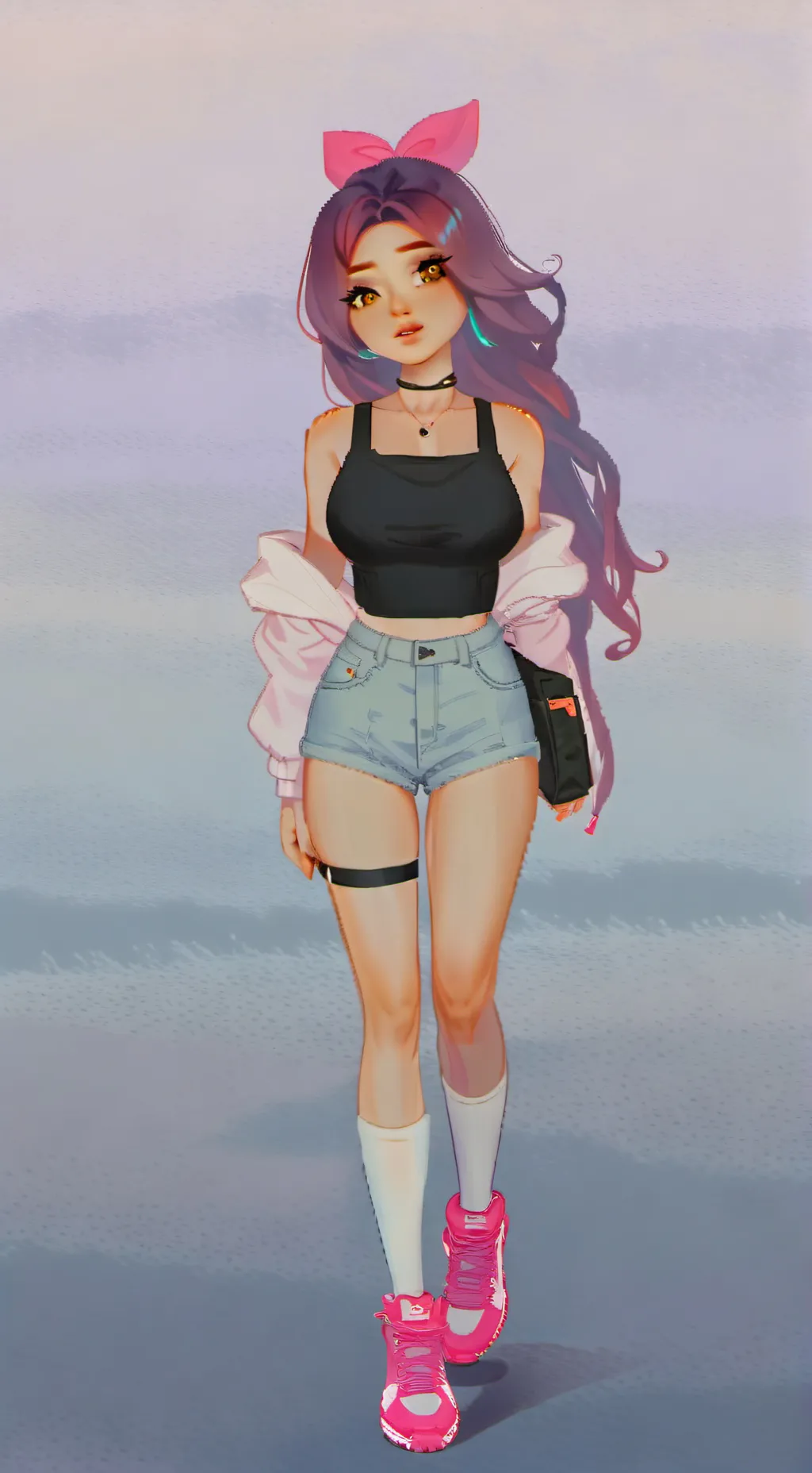 ai character: 🌸Sakamoto Days🌸 background