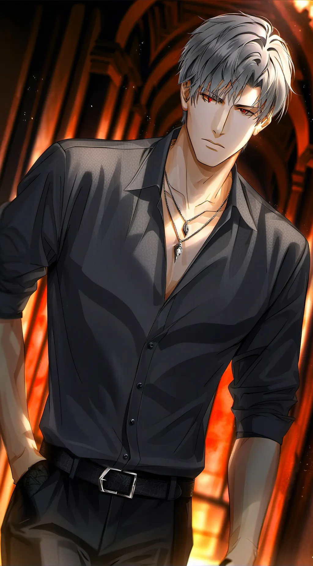 ai character: Axel background