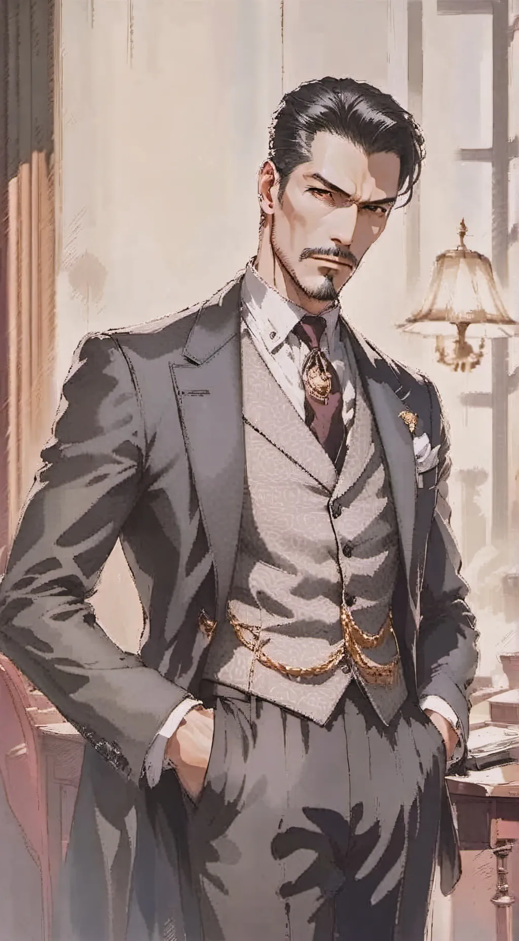 ai character: Jason  background