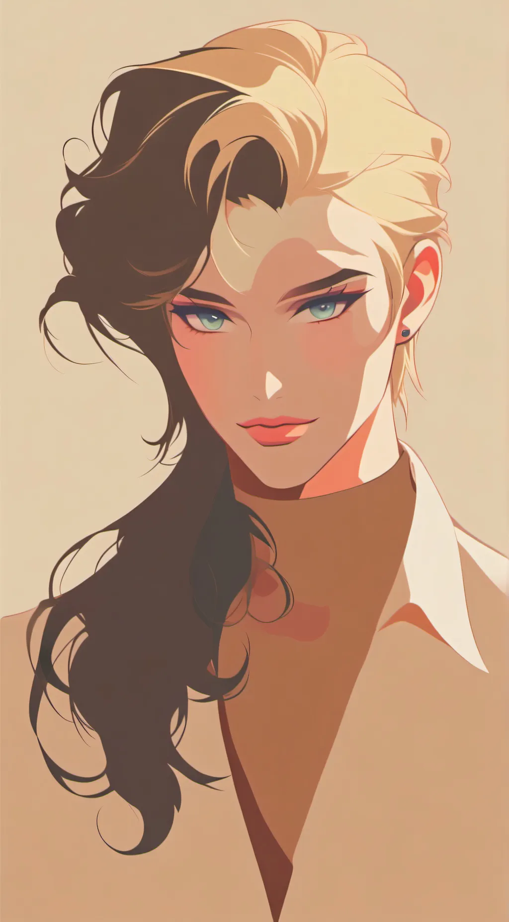 ai character: Lavender  background