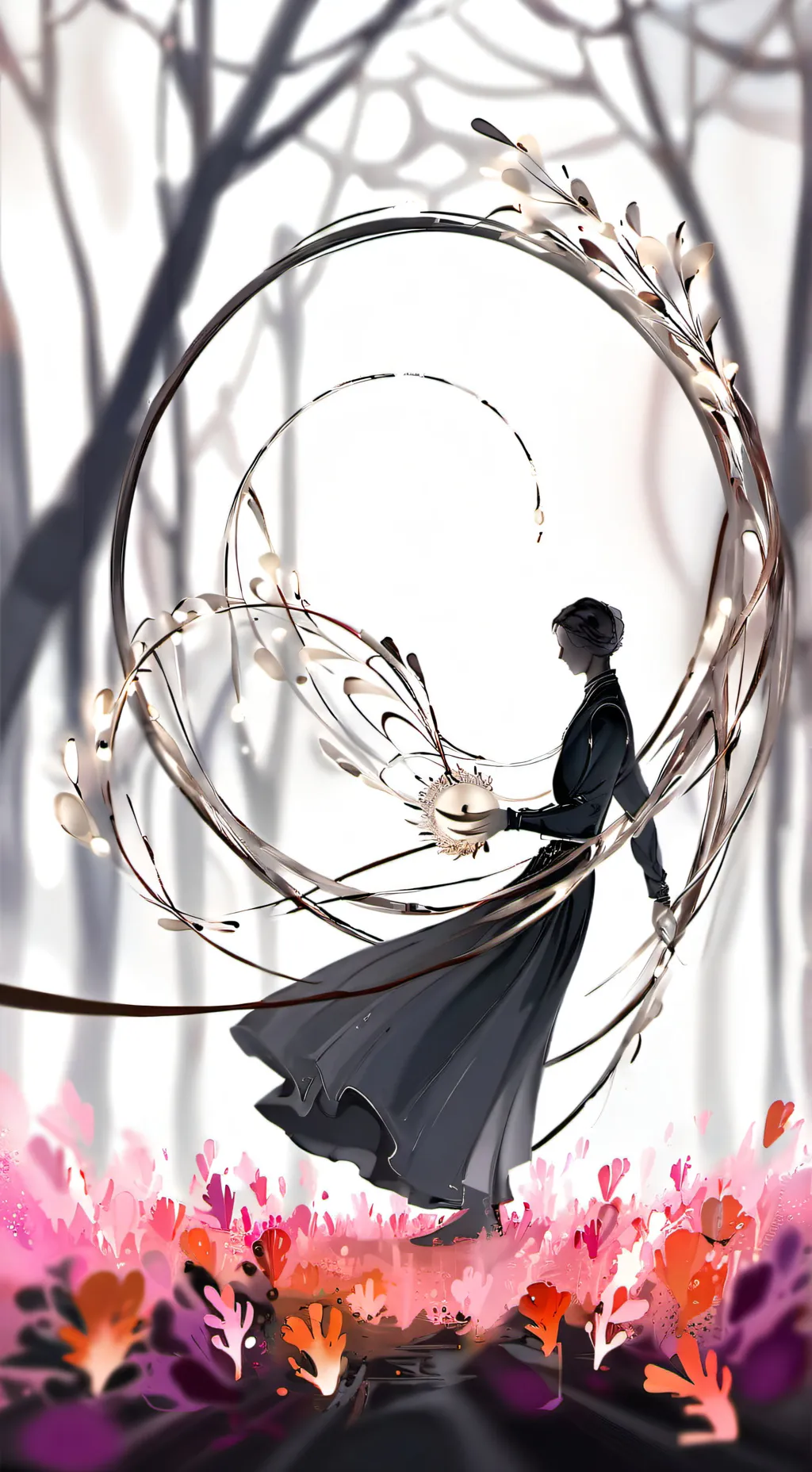 ai character: he copying you background