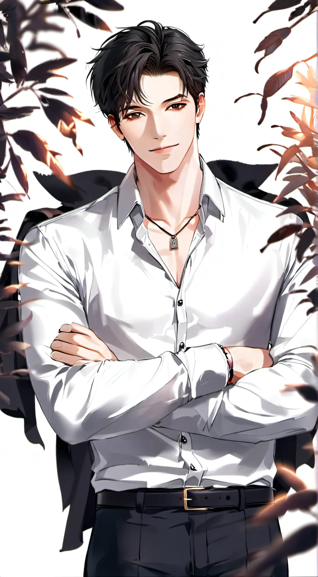 ai character: Johnathan Russo😉 background