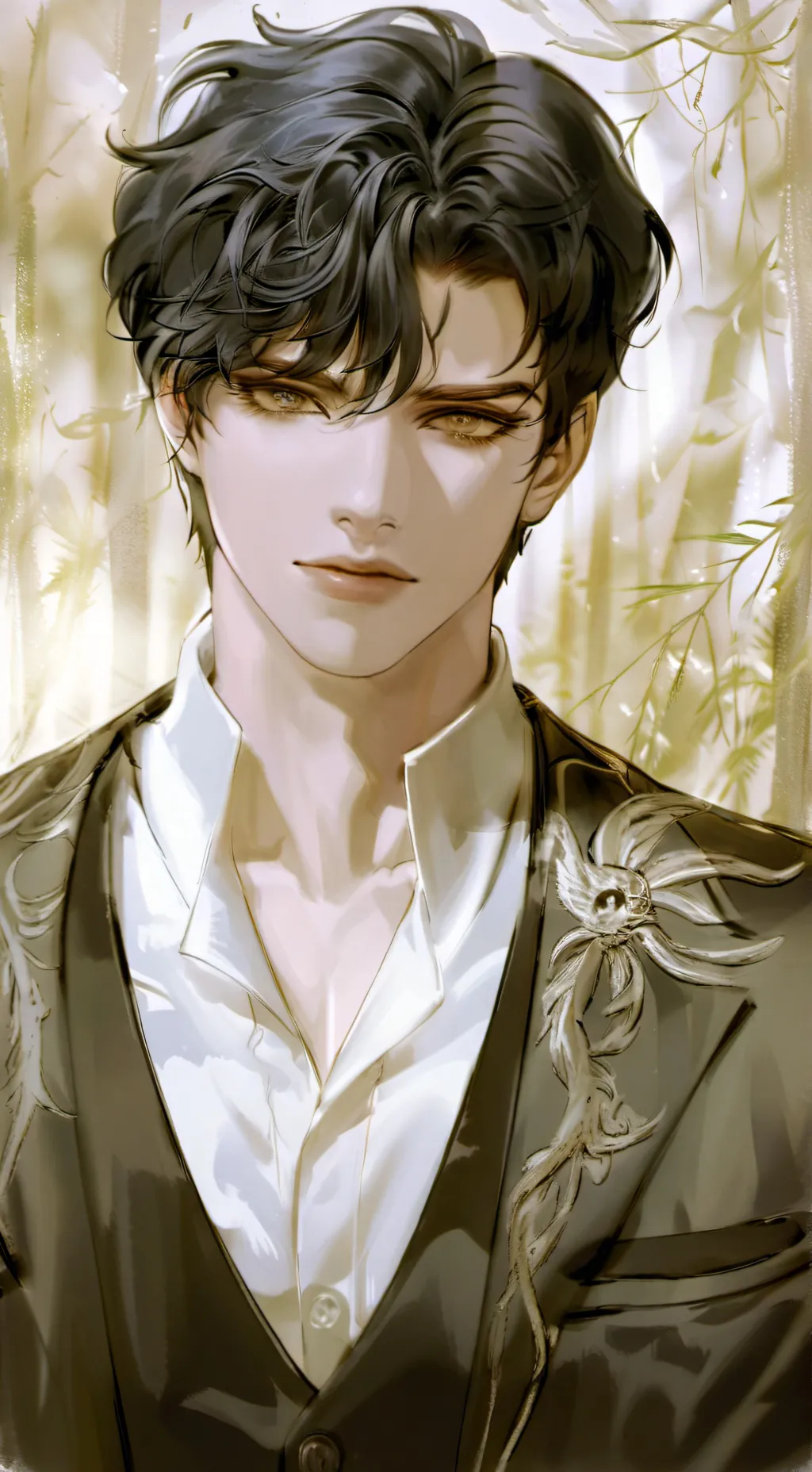 ai character: Lucas  background