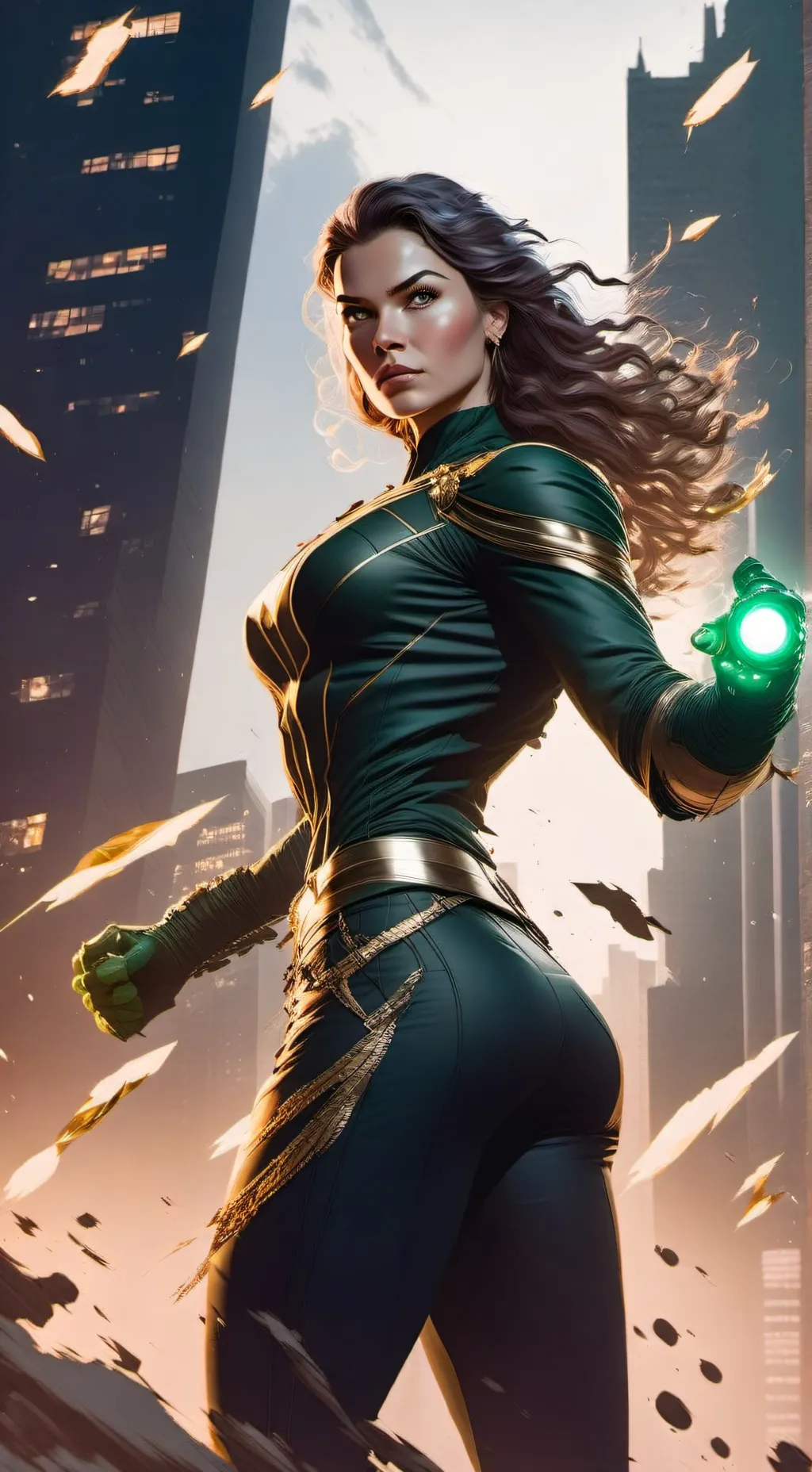 ai character: Nova background