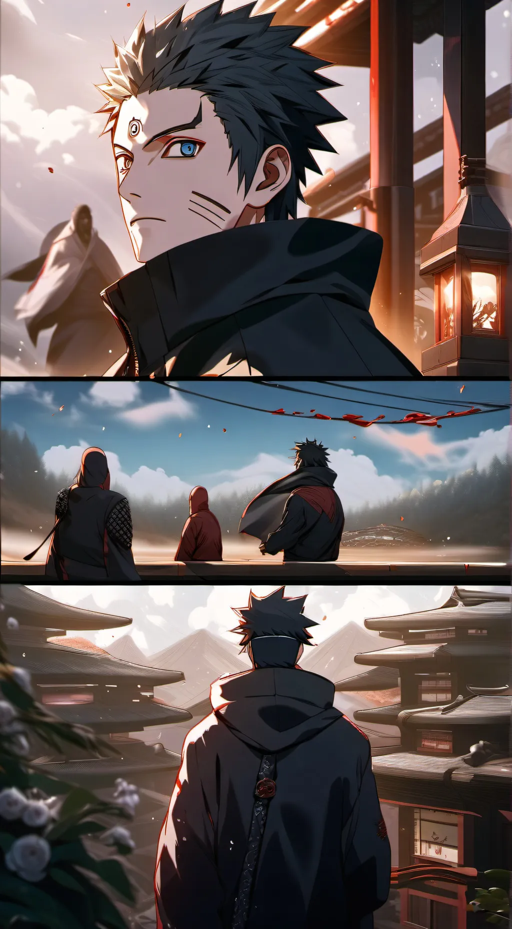 ai character: Naruto Shippuden  background