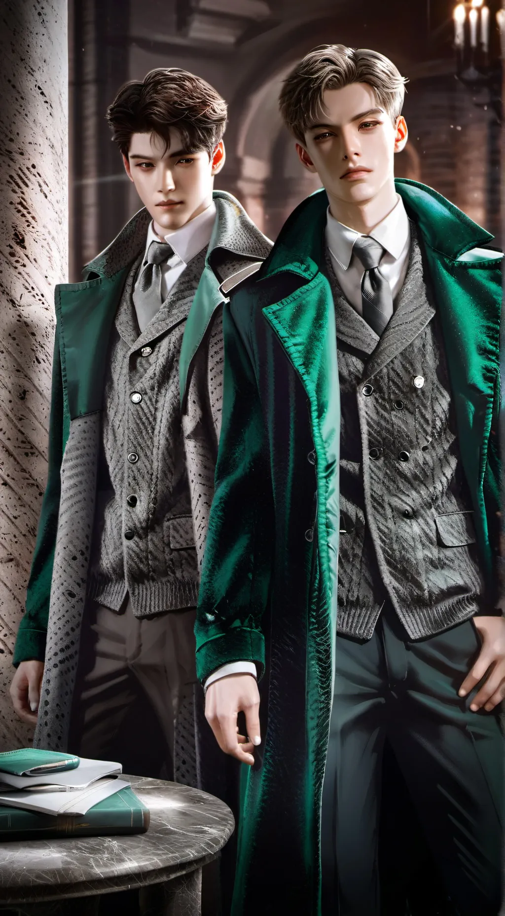 ai character: Hp background