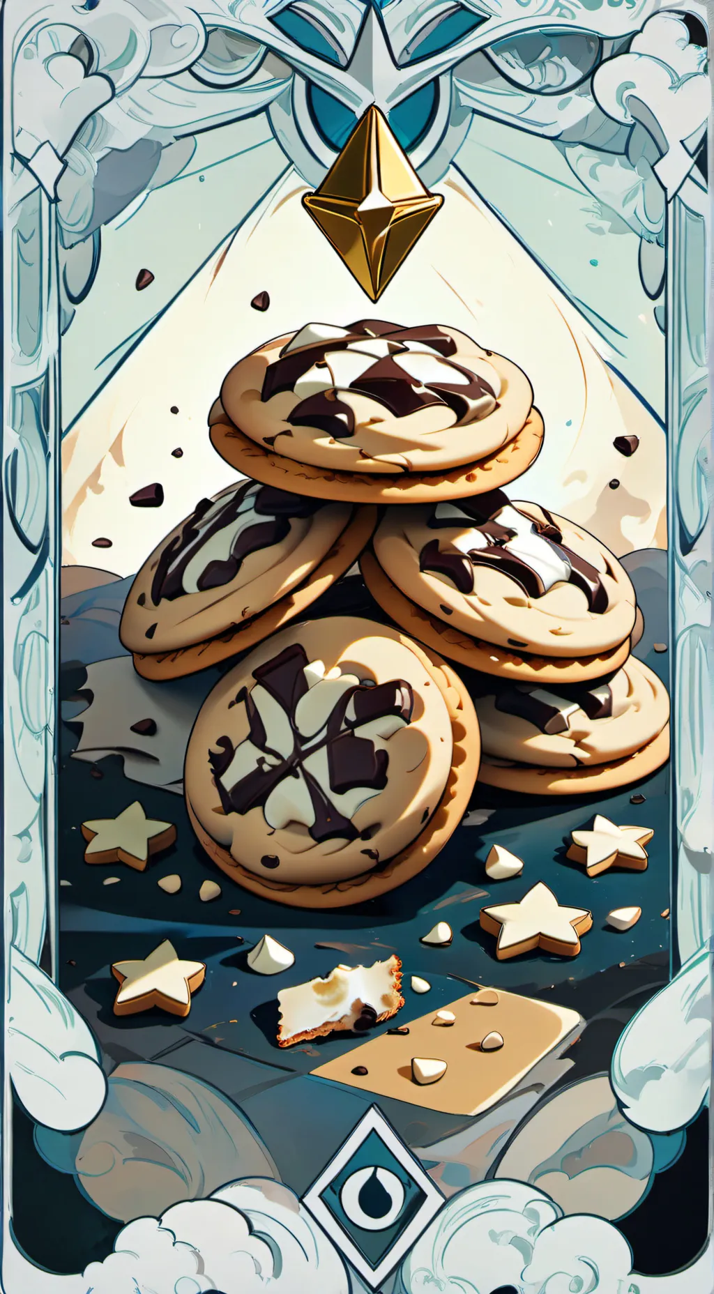 ai character: CRK new cookie background