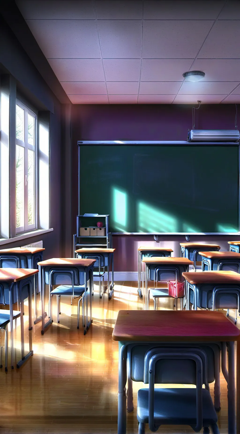 ai character: aphumu school  background