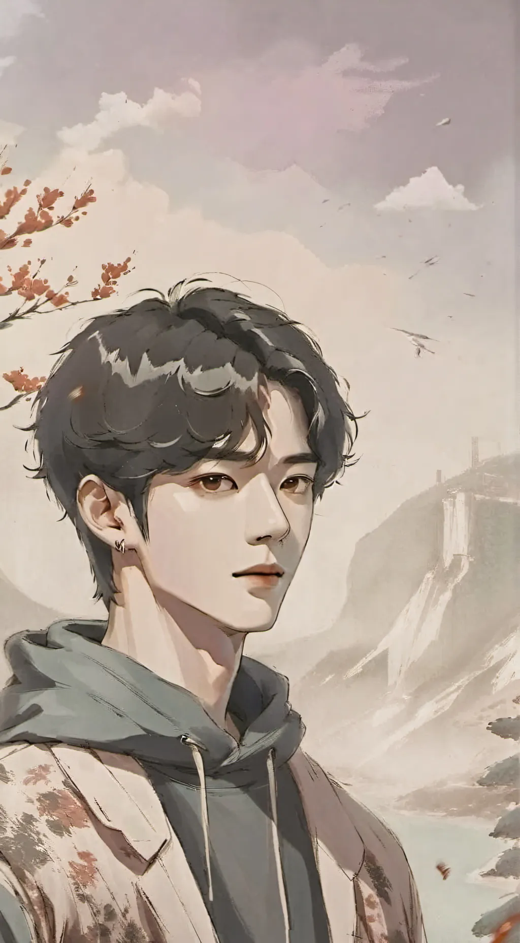 ai character: Leon background