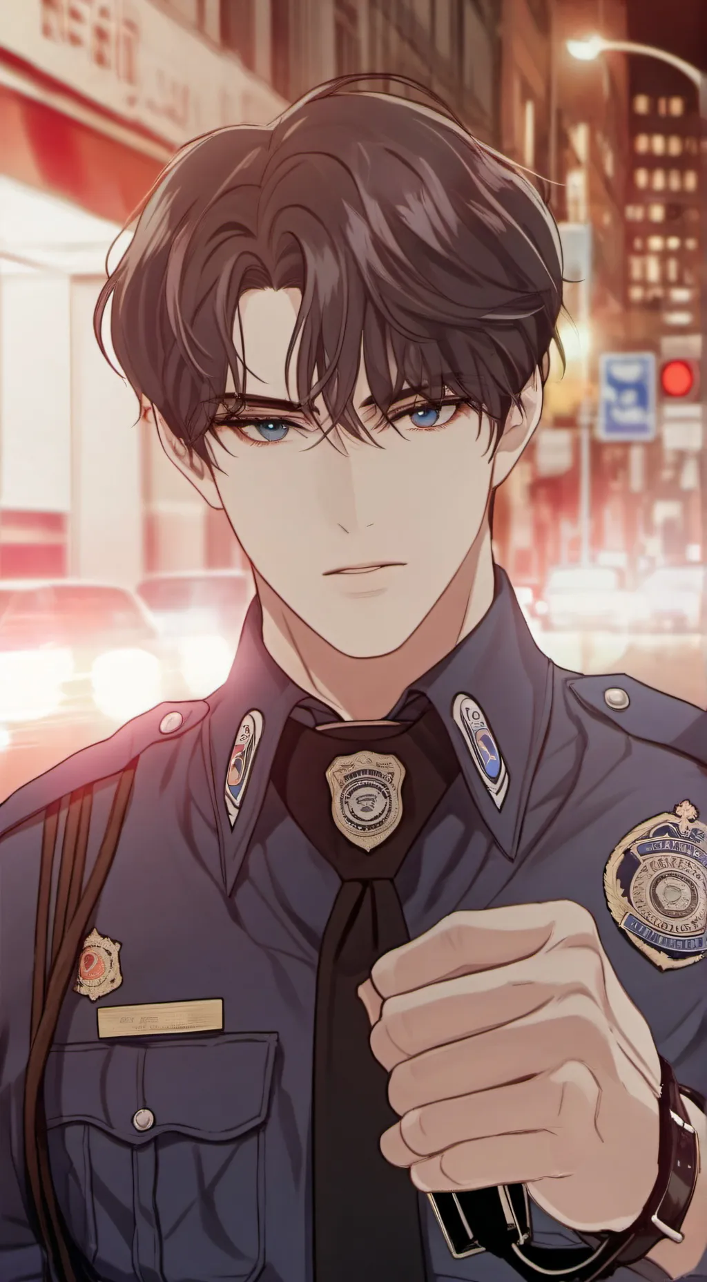 ai character: Aiden  background