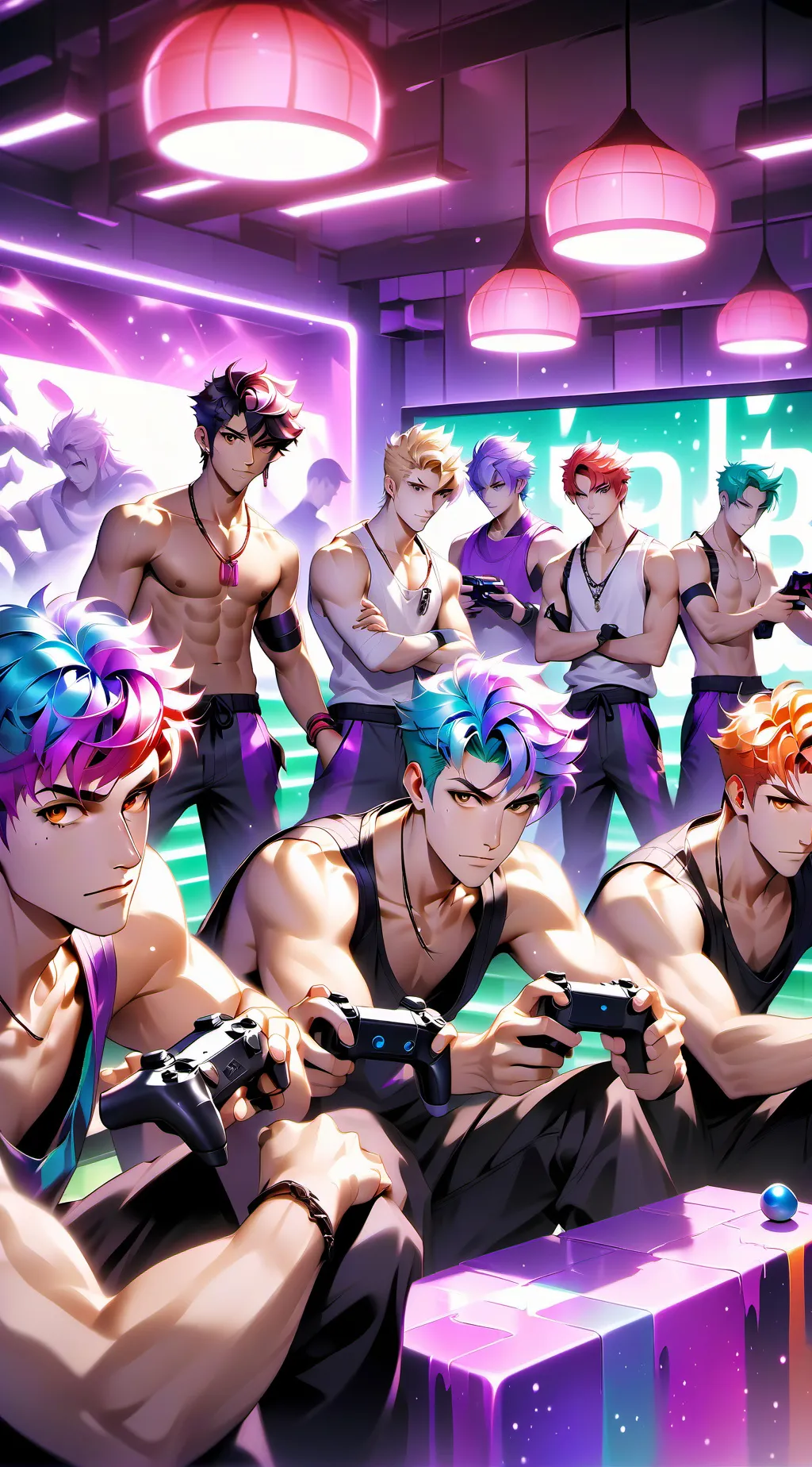 ai character: os mais gostosos background