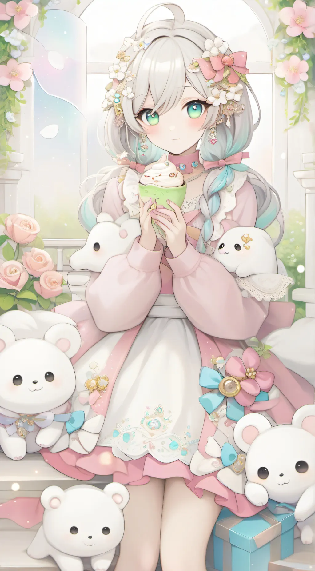 ai character: Aphmau background