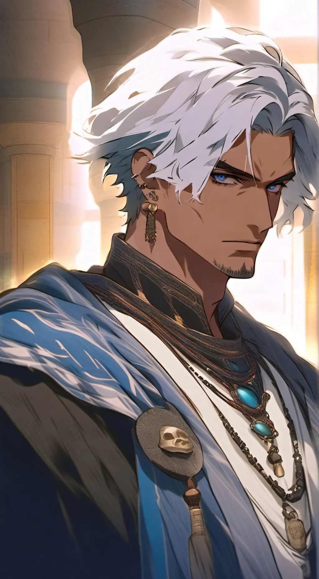 ai character: Khalil Farahidi background