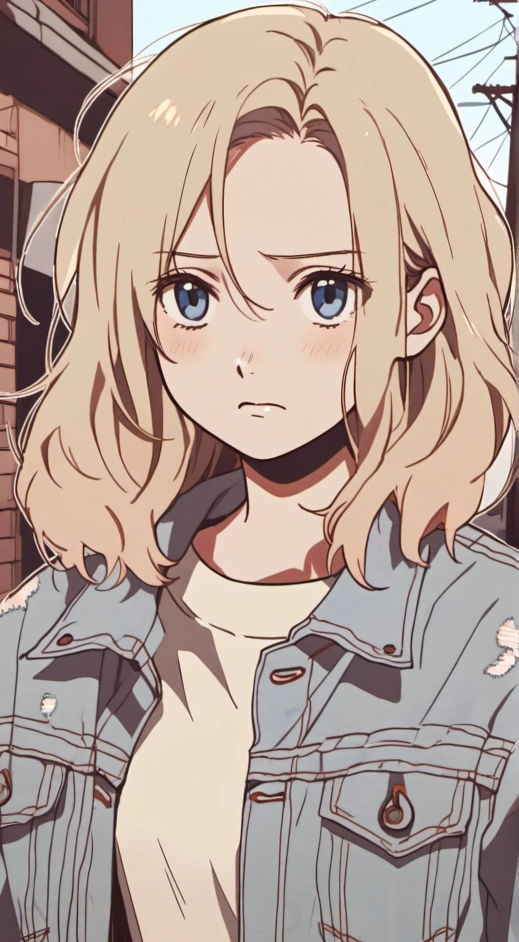 ai character: i want you trend  background