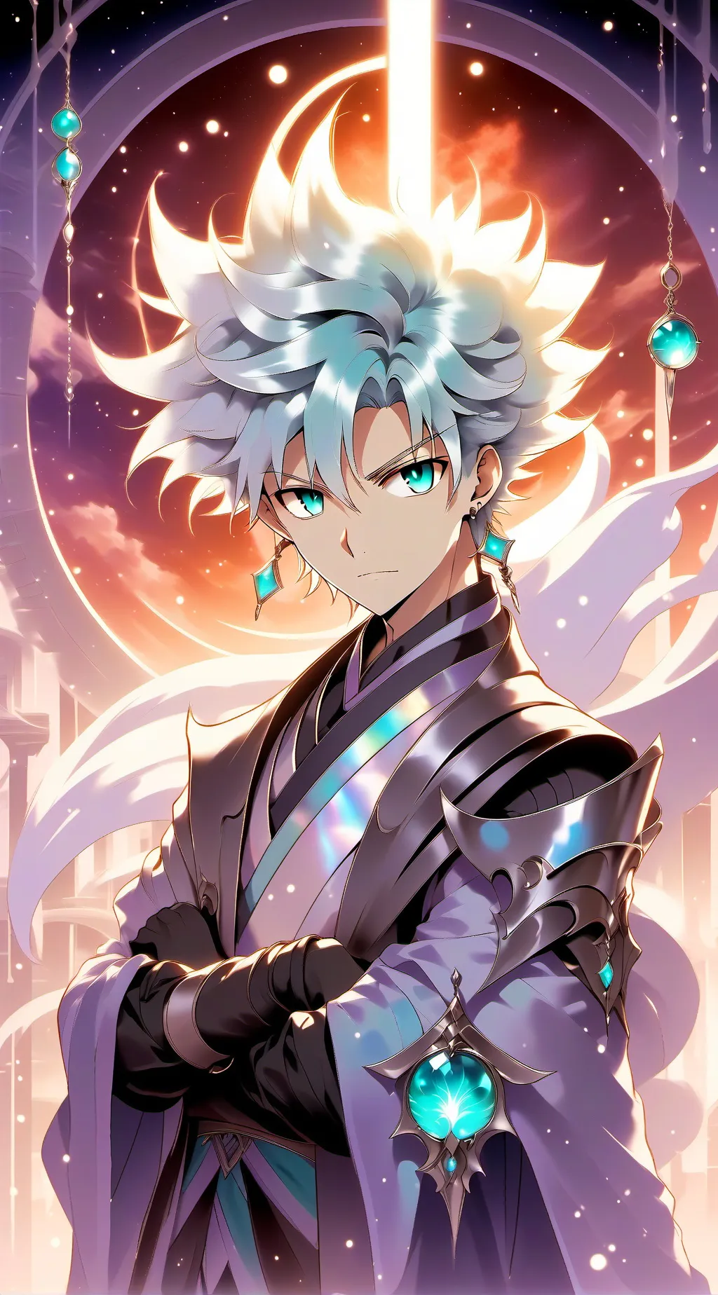 ai character: HxH x KNY  background