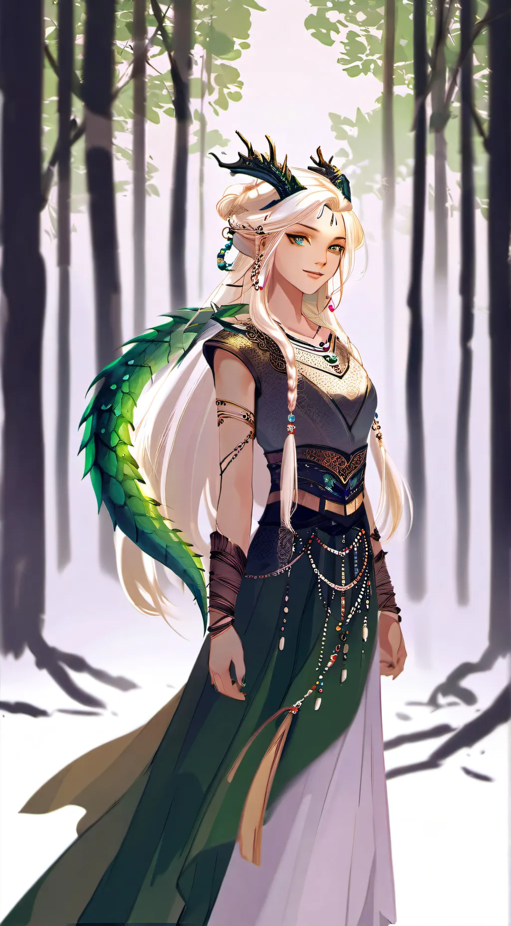 ai character: Jasmine background