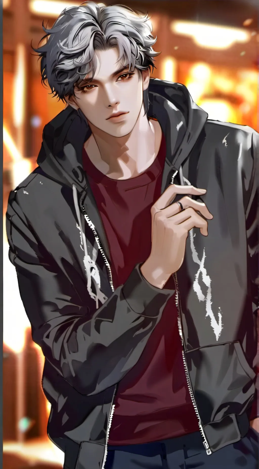 ai character: ~|Phoenix|~ background