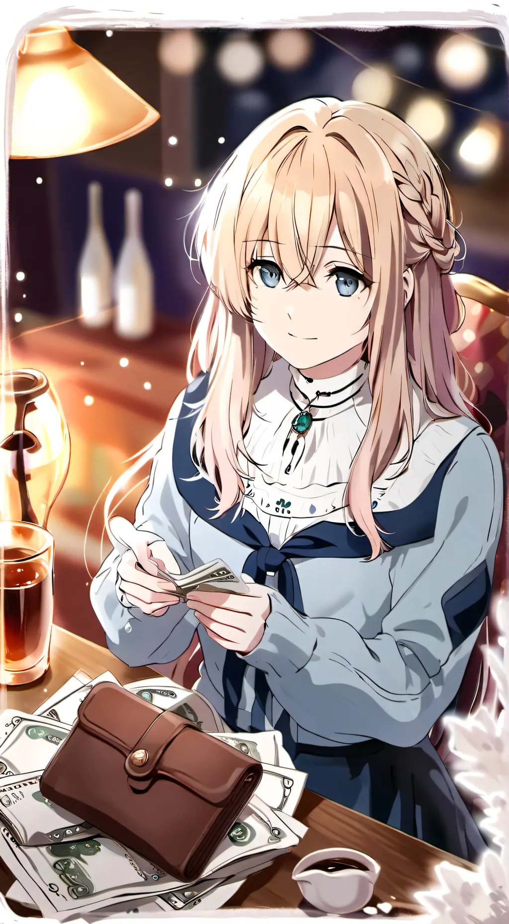 ai character: Sharlene  background