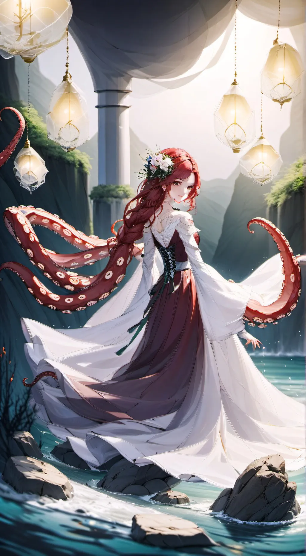 ai character: Octavia  background