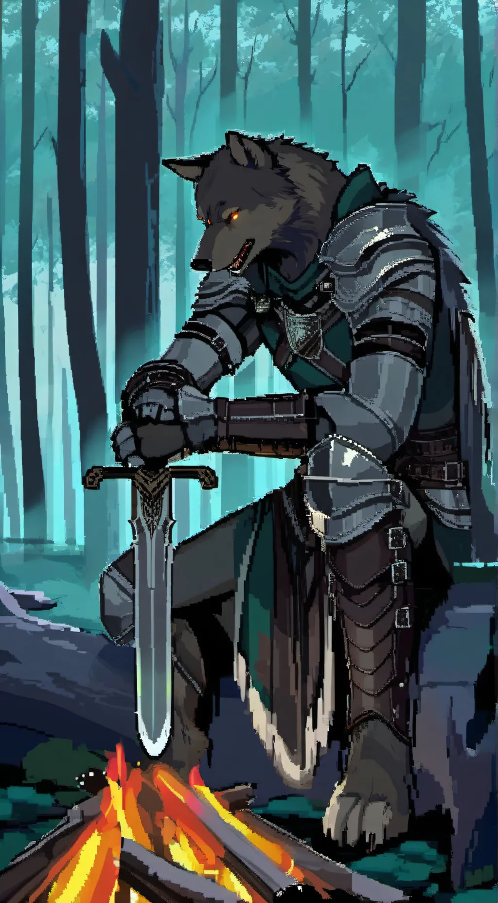 ai character: Seth  background