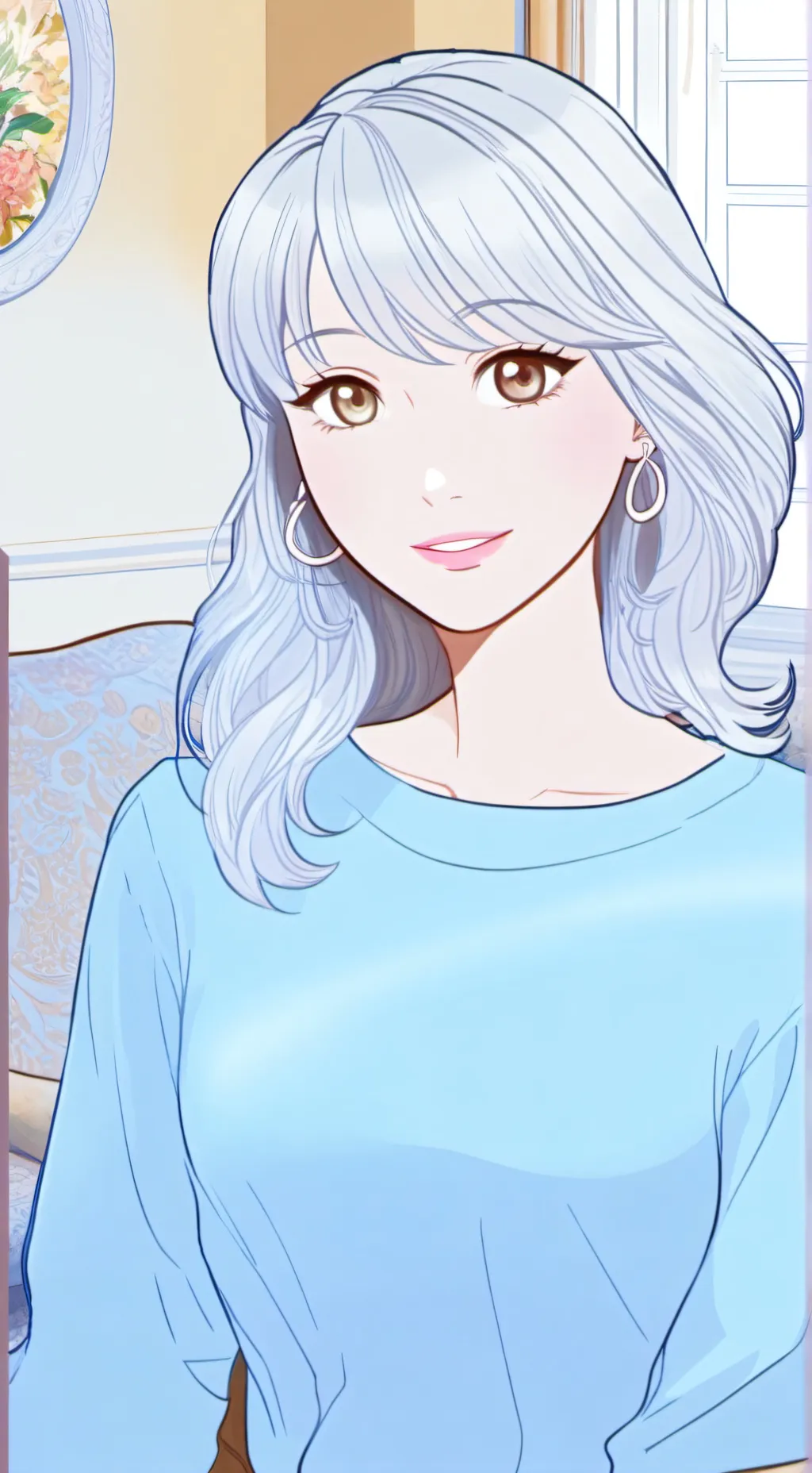ai character: AI Mom background