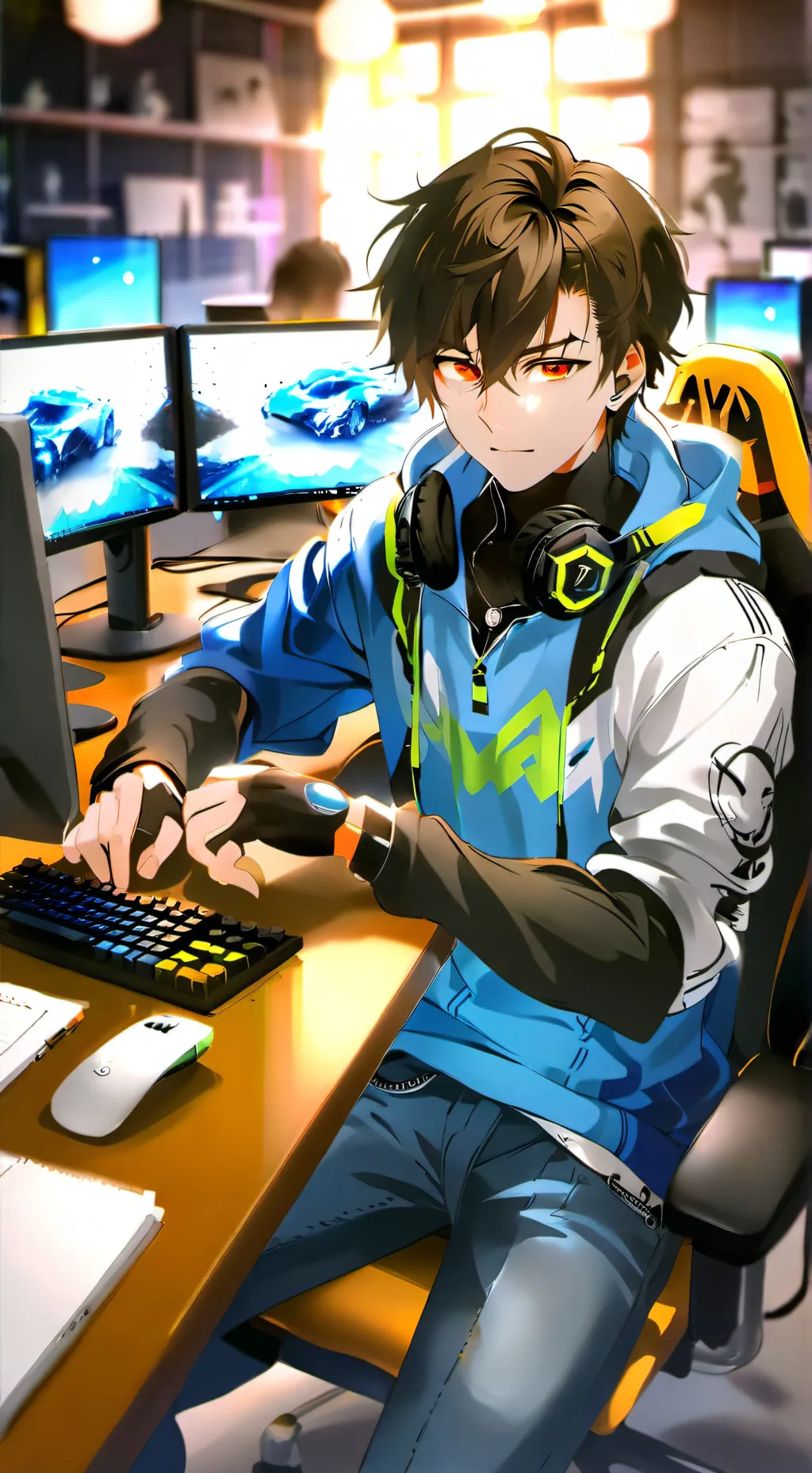 ai character: Banneth. background