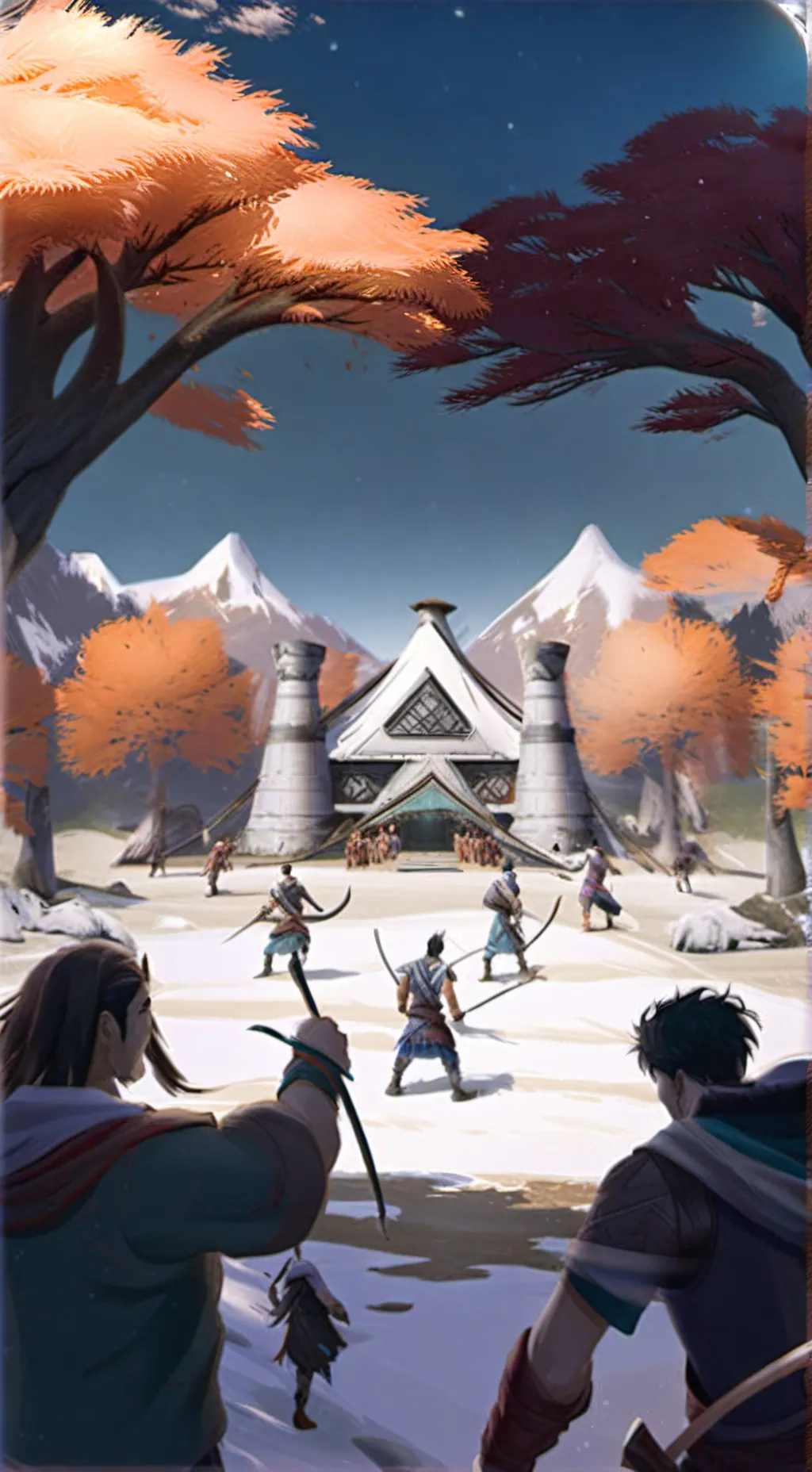 ai character: camp half-blood  background