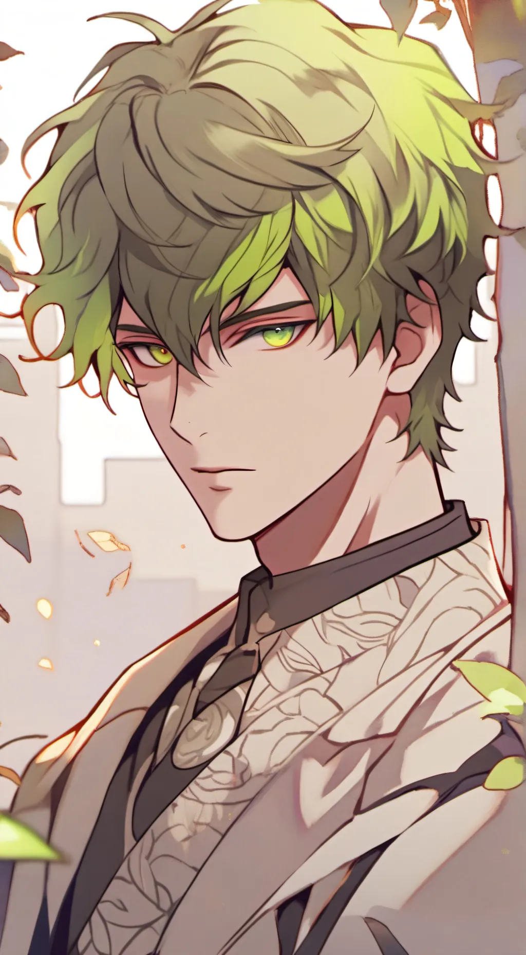 ai character: Leo background