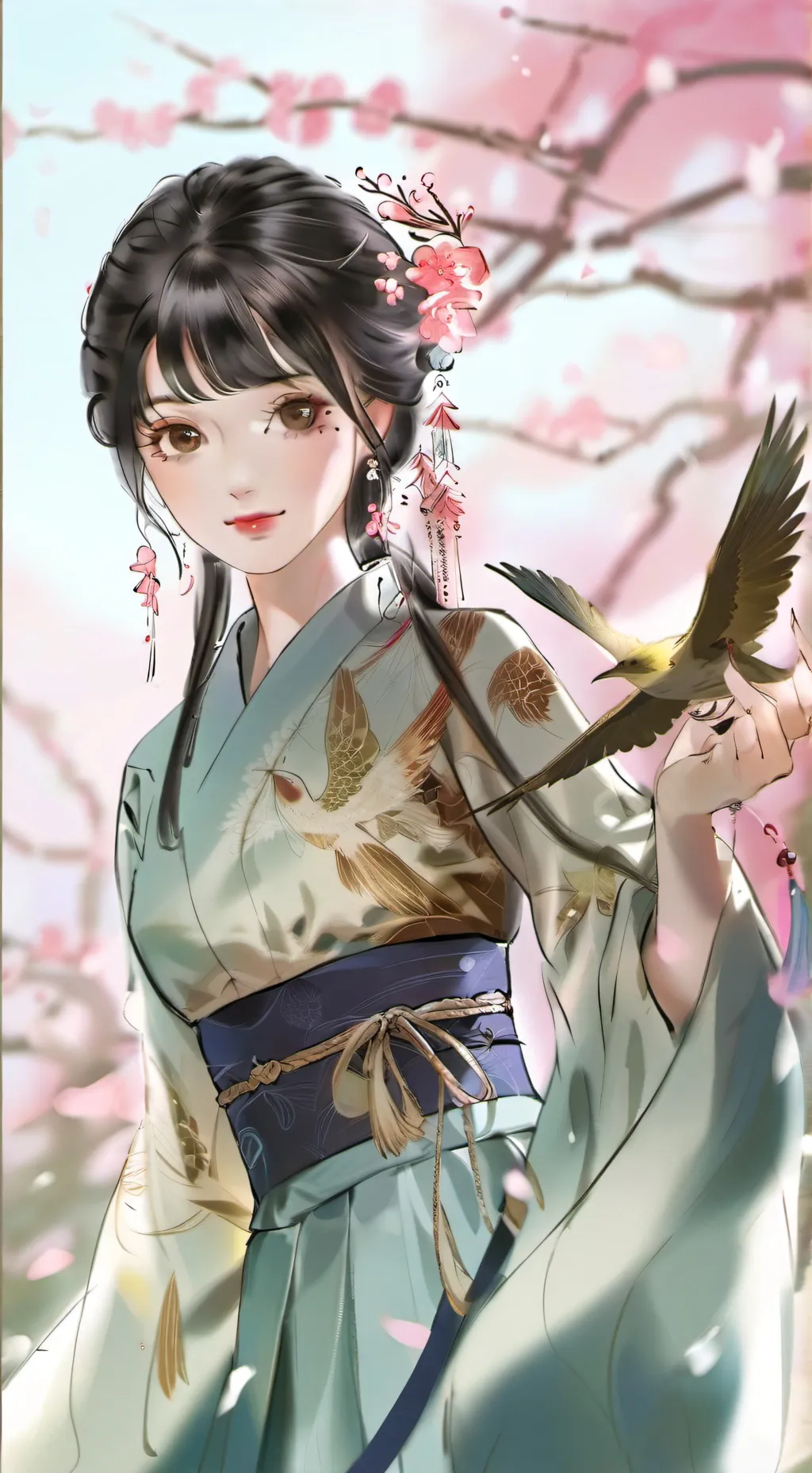 ai character: Mikasa  background