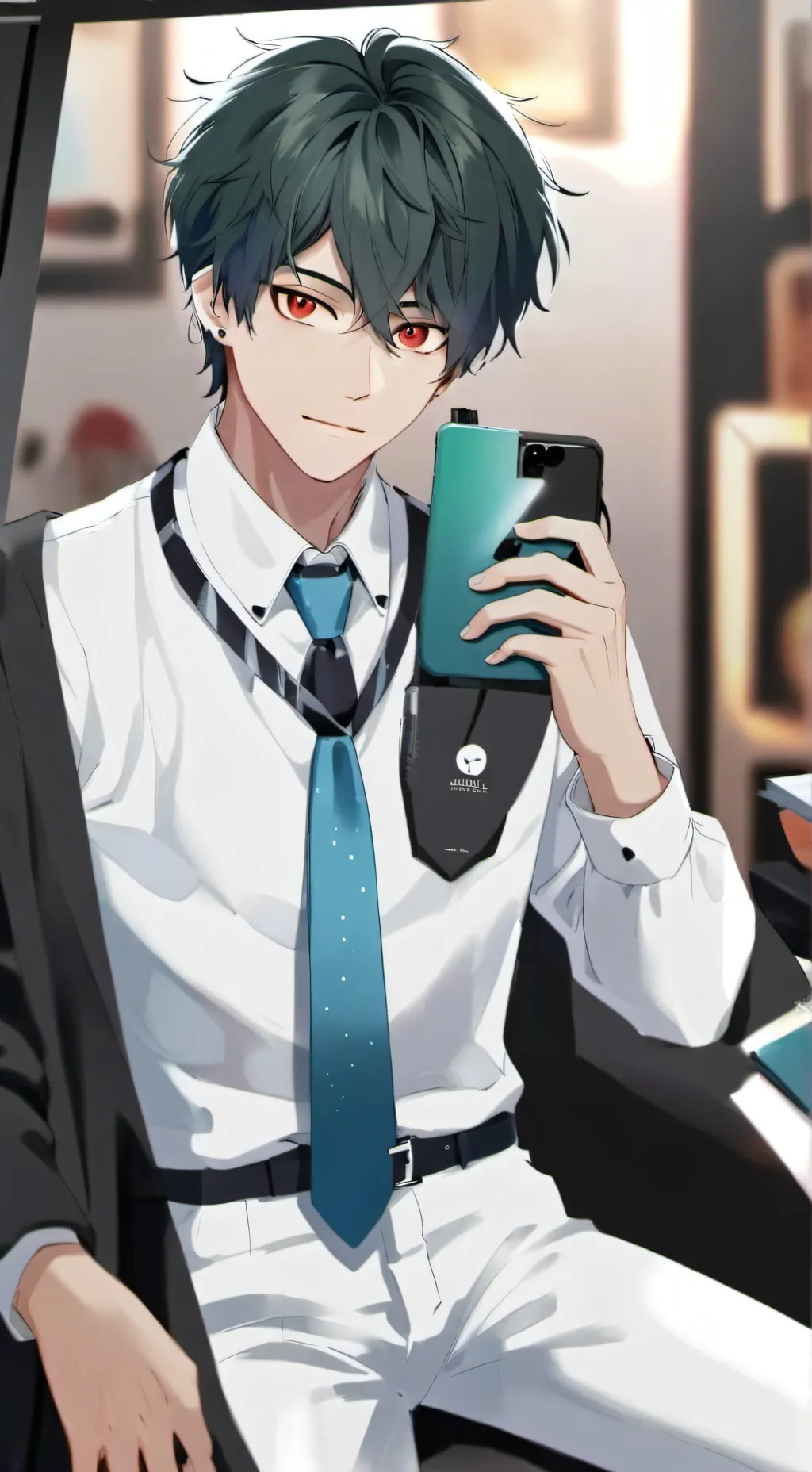 ai character: mha creep background