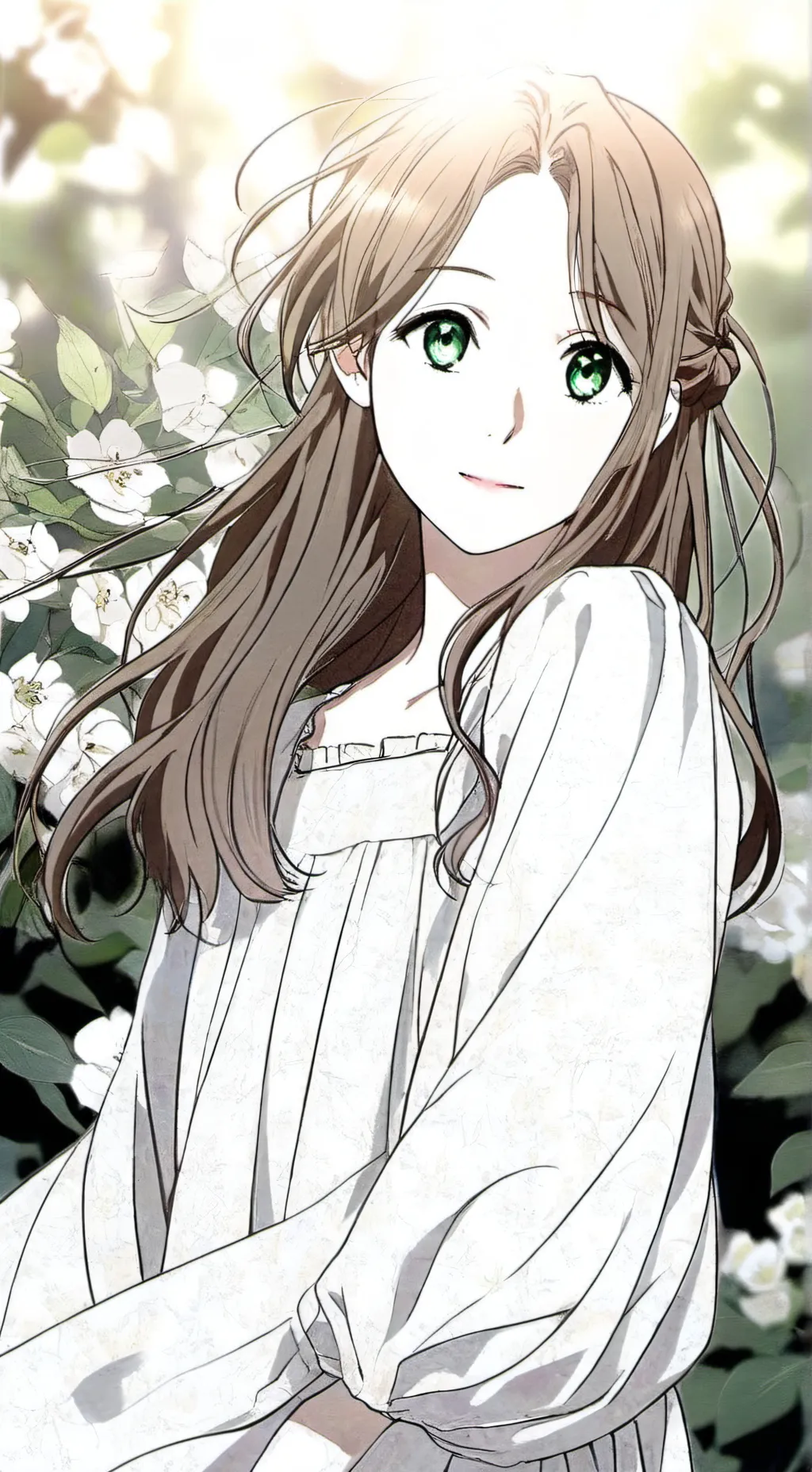 ai character: Luna background