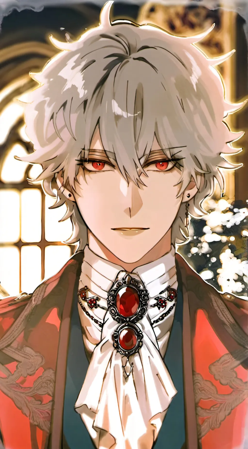 ai character: Silas  background