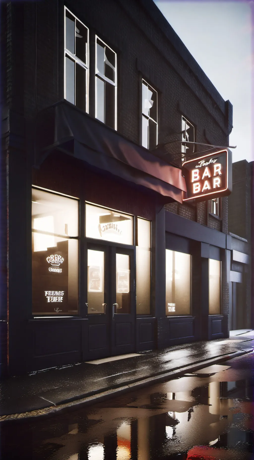 ai character: Alastor or Vox  background