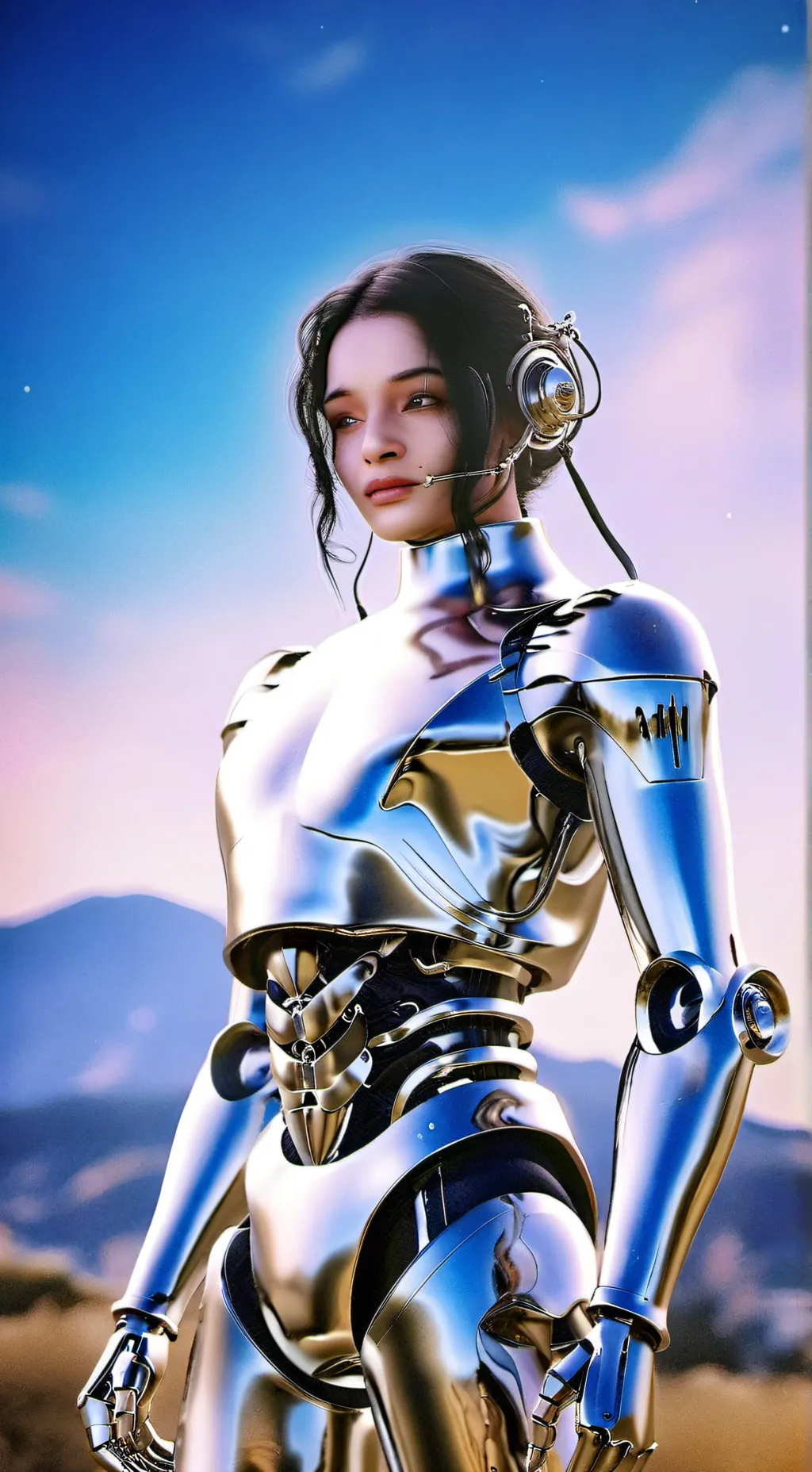 ai character: Copyrobot background