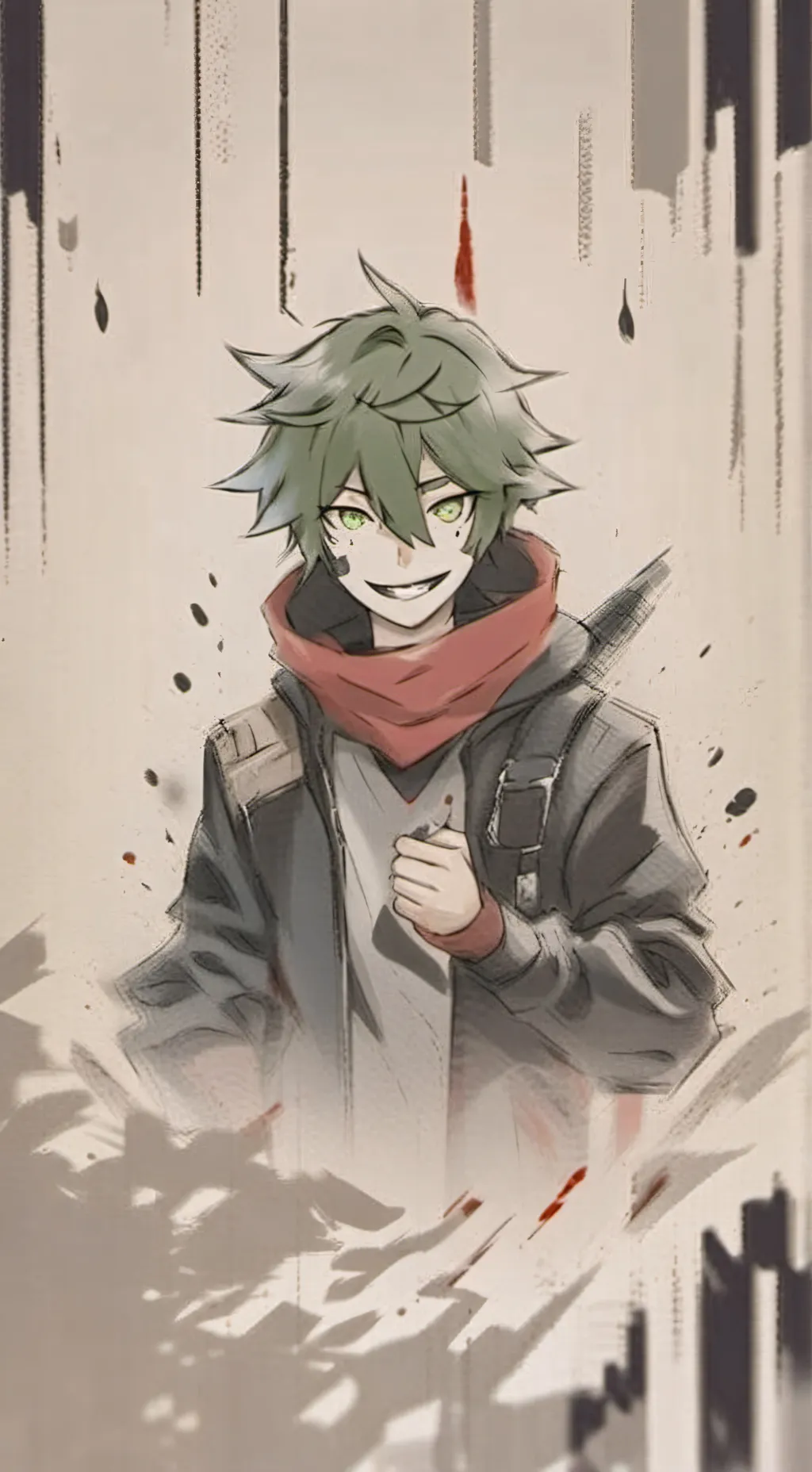 ai character: Dandy world background