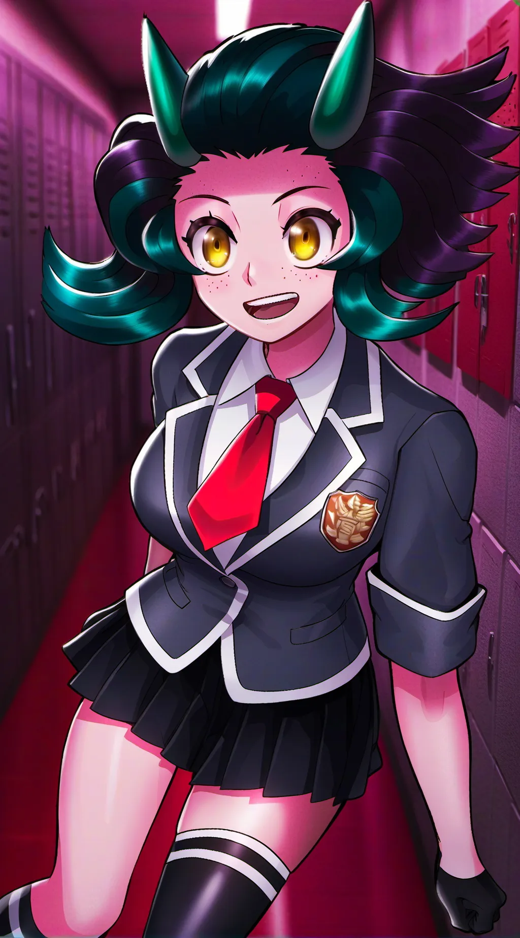 ai character: Mina Ashido background