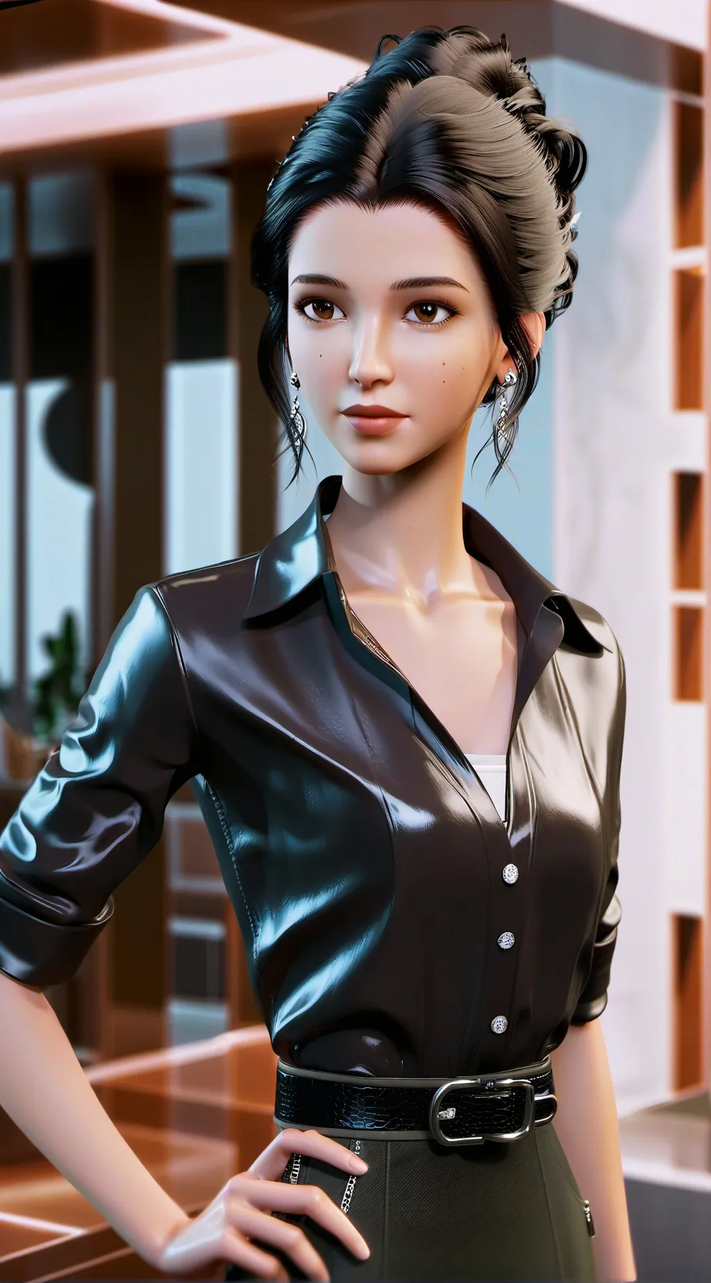 ai character: Chocolate 🍫🤎🧆 background